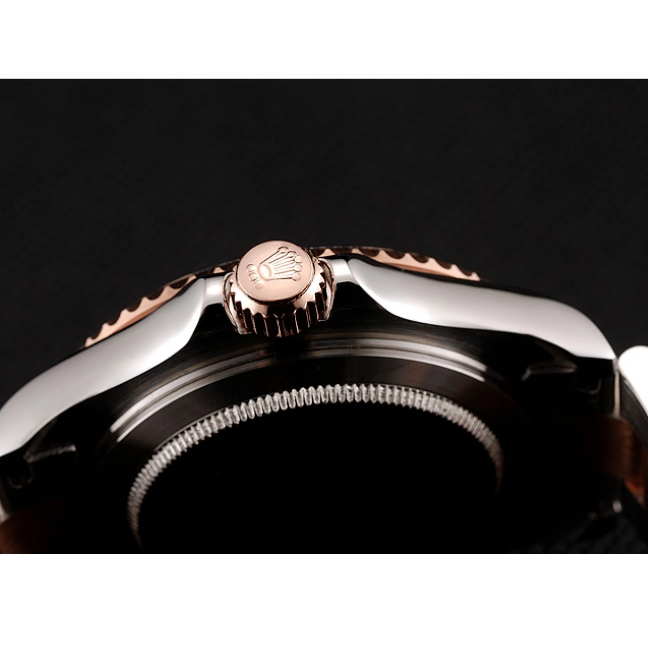 MiroTime 0819 Rolex Yacht Master Rose Gold Dial Two Tone Stainless Steel Bracelet 1453864
